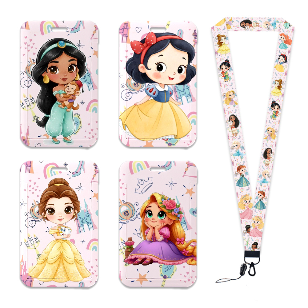 Resin Art Name - Disney Princess Cartoon Leuke Kawaii Kaarthouder