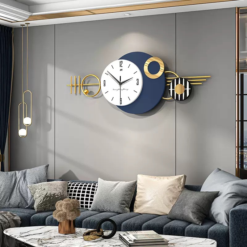 Resin Art Wall Clock - Nordic Luxe Wandklok Creatieve Moderne Woonkamer