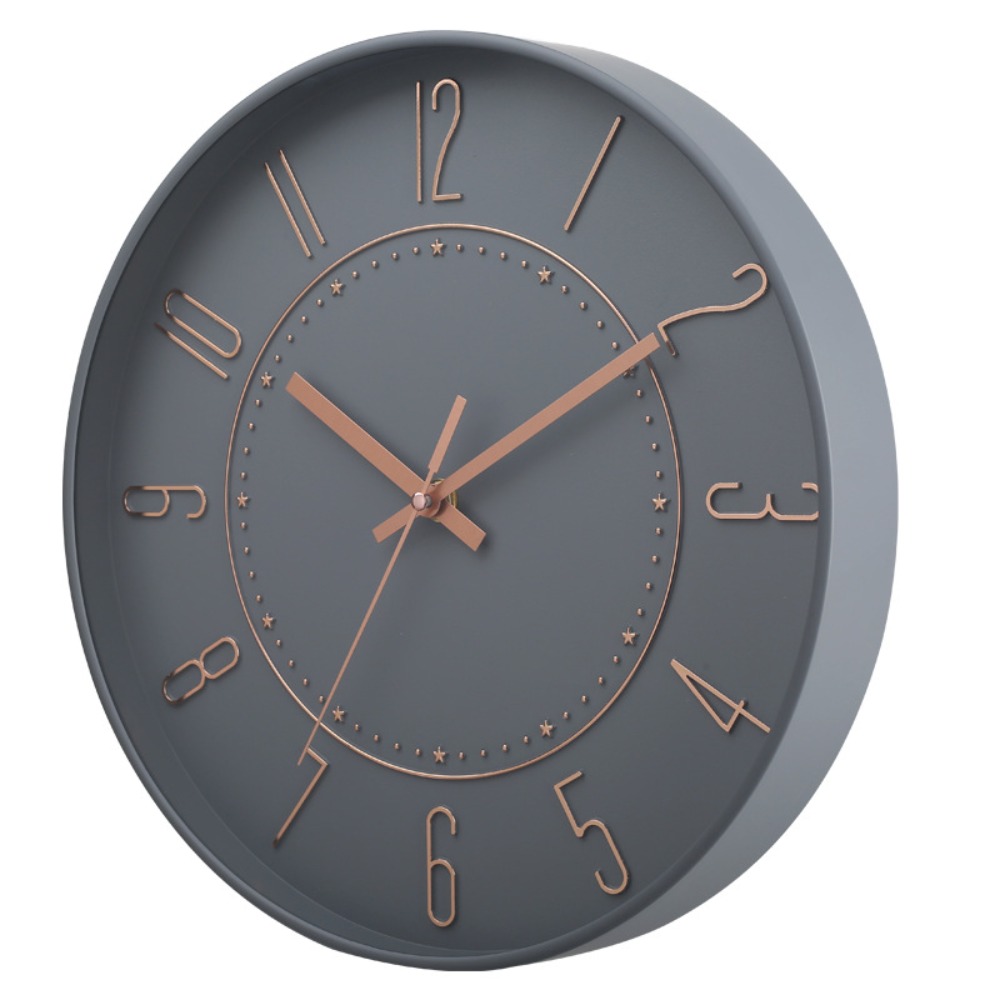 Resin Art Wall Clock - Moderne kunststof hangende klok Stijlvolle decoratieve