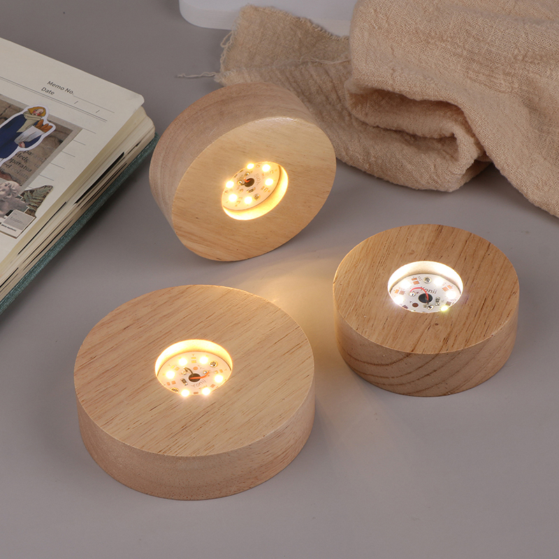 Resin Art Stand - Werkt op batterijen 8/10 cm ronde