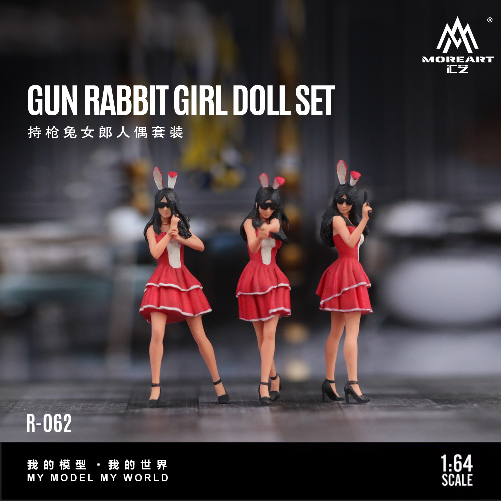 Resin Art And Decor - Meer Art 1:64 The Bunny Girl
