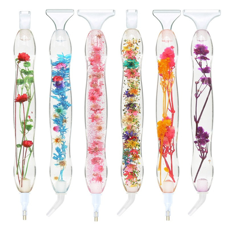 Resin Art With Flowers - 1 set Bloemendesign Harsen 5D Diamant