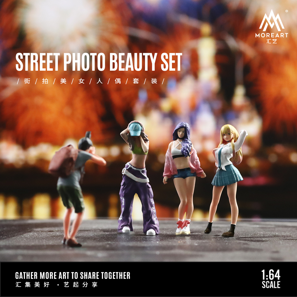 Resin Art And Decor - Meer Art 1:64 Action Figure Set,