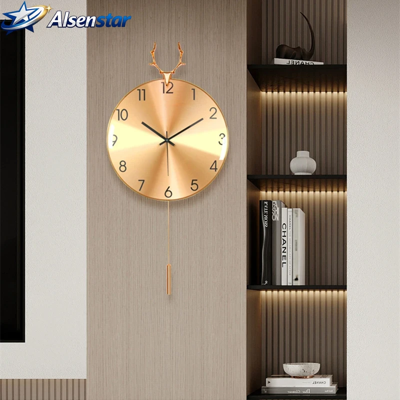 Noordse luxe wandklok voor thu - Resin Art Wall Clock recensie en prijs
