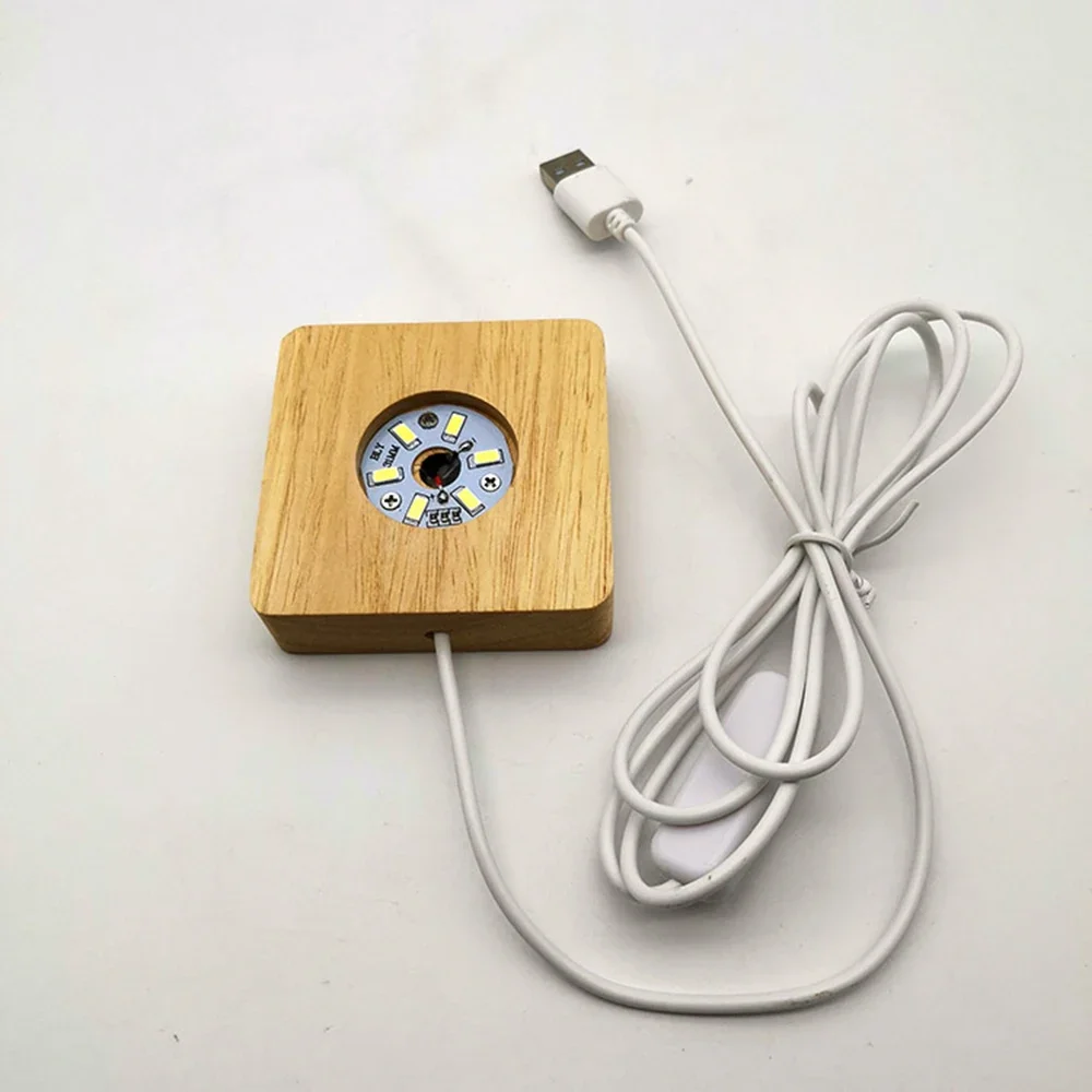 Vierkante lichte harsvorm, led - Resin Art Stand recensie en prijs