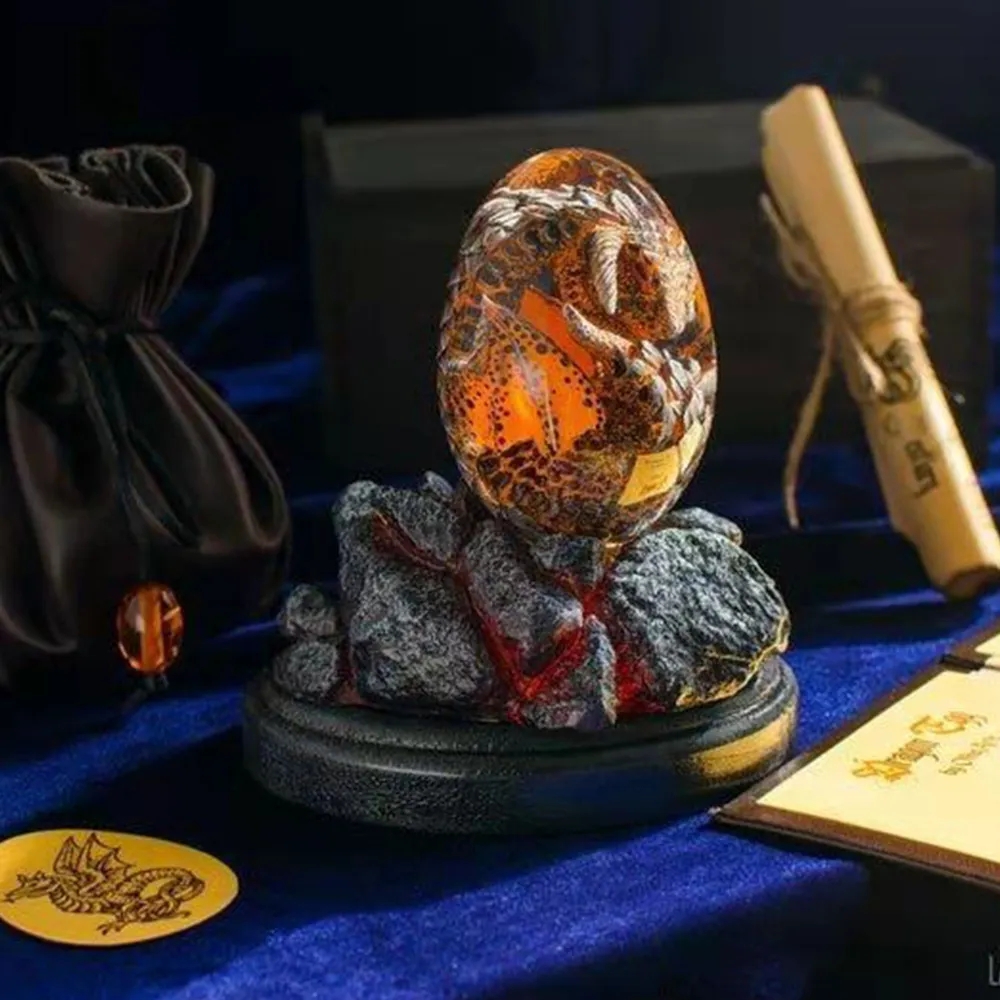 Lava Dragon Egg Standbeeld met - Resin Art Stand recensie en prijs