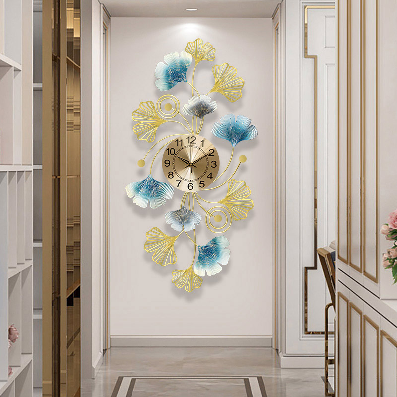 Eenvoudige creatieve metalen w - Resin Art Wall Clock recensie en prijs