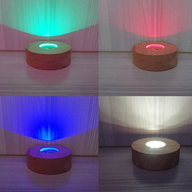 8Cm Ronde Houten Led Licht Dis - Resin Art Stand recensie en prijs