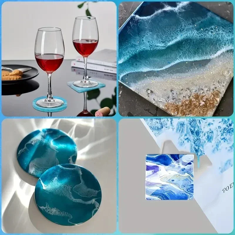 5 stks/set DlY Epoxyhars Cup O - Coaster Mold Square recensie en prijs