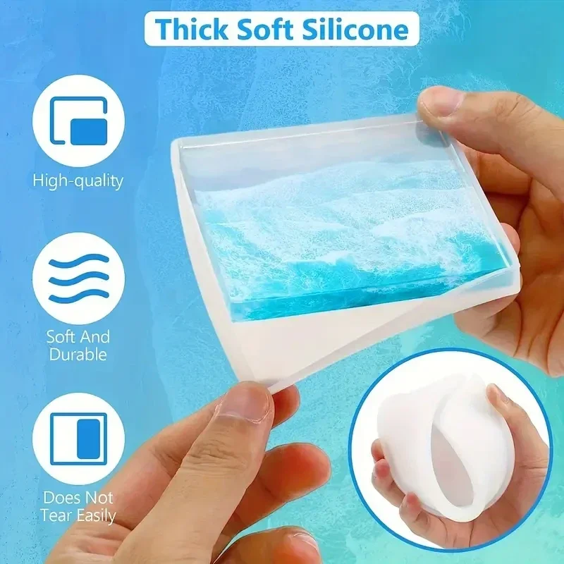 5 stks/set DlY Epoxyhars Cup O - Coaster Mold Square recensie en prijs