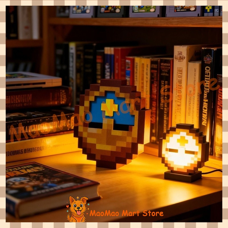 Chique retro pixel kunststijl  - Resin Art Wall Clock recensie en prijs