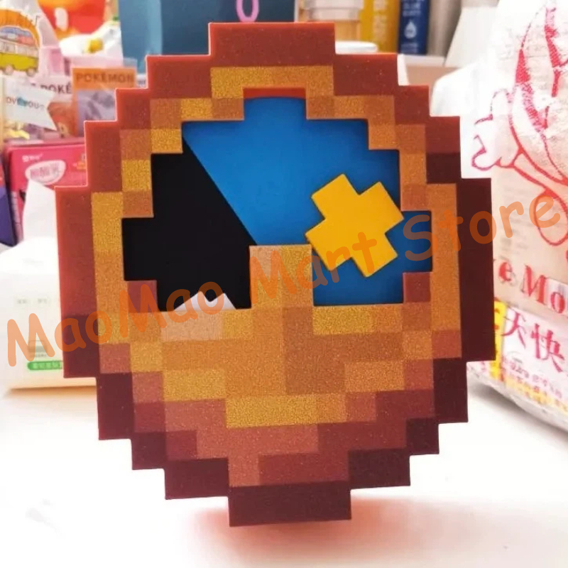 Chique retro pixel kunststijl  - Resin Art Wall Clock recensie en prijs