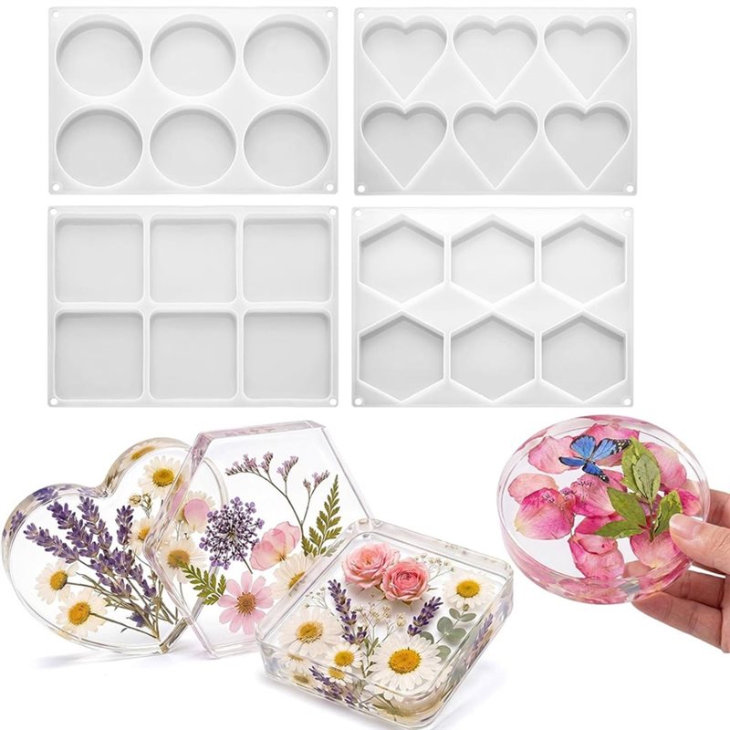 FYBL-Harsenmallen 4 inch ronde - Coaster Mold Square recensie en prijs