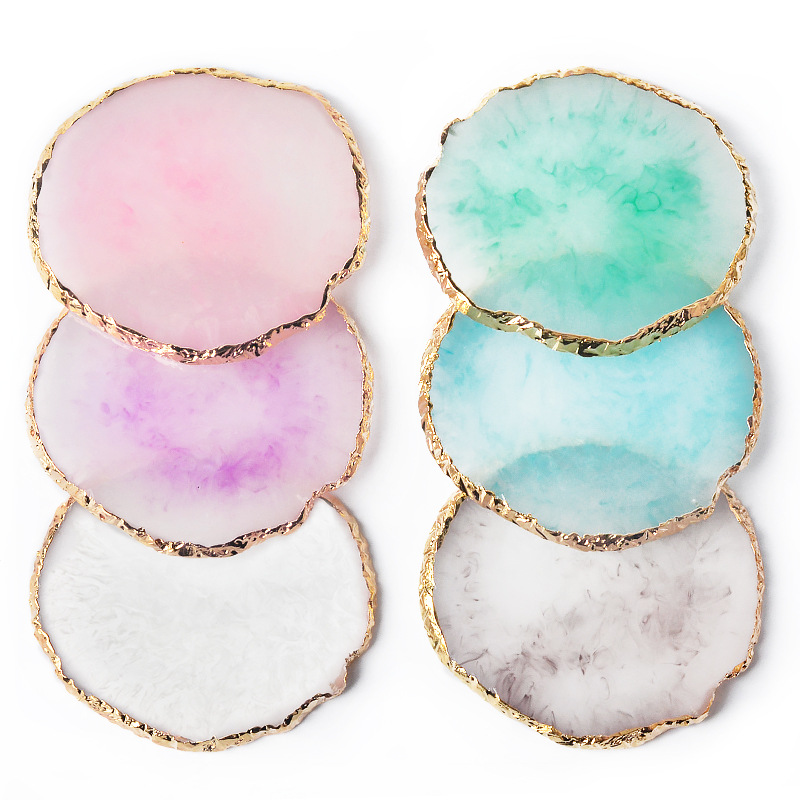 6-ronde hars Onyx steen nagelp - Resin Art Stand recensie en prijs