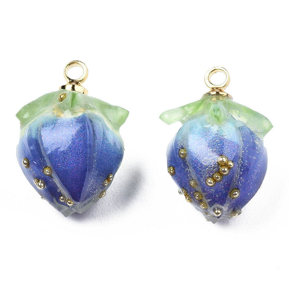 2 stuks handgemaakte epoxyhars - Resin Art With Flowers recensie en prijs