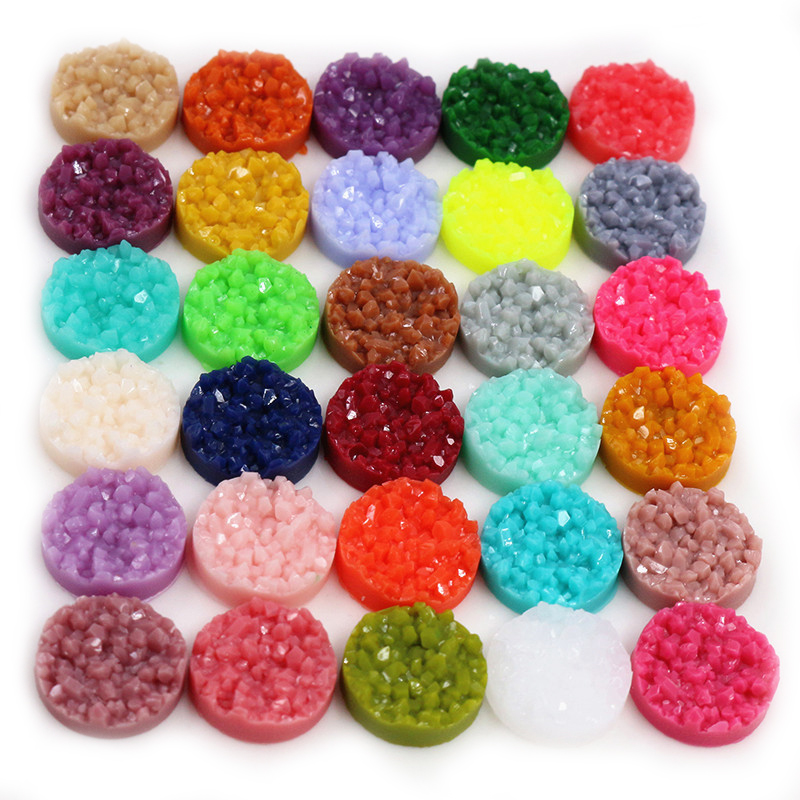 40pcs Hars Druzy Cabochons Dom - Resin Art For Sale recensie en prijs