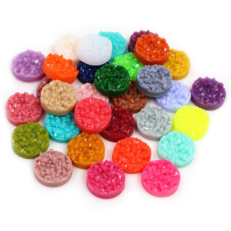 40pcs Hars Druzy Cabochons Dom - Resin Art For Sale recensie en prijs
