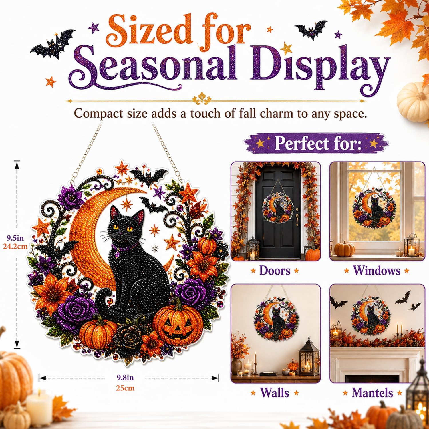 Halloween Pompoenen Diamantkun - Resin Art With Flowers recensie en prijs