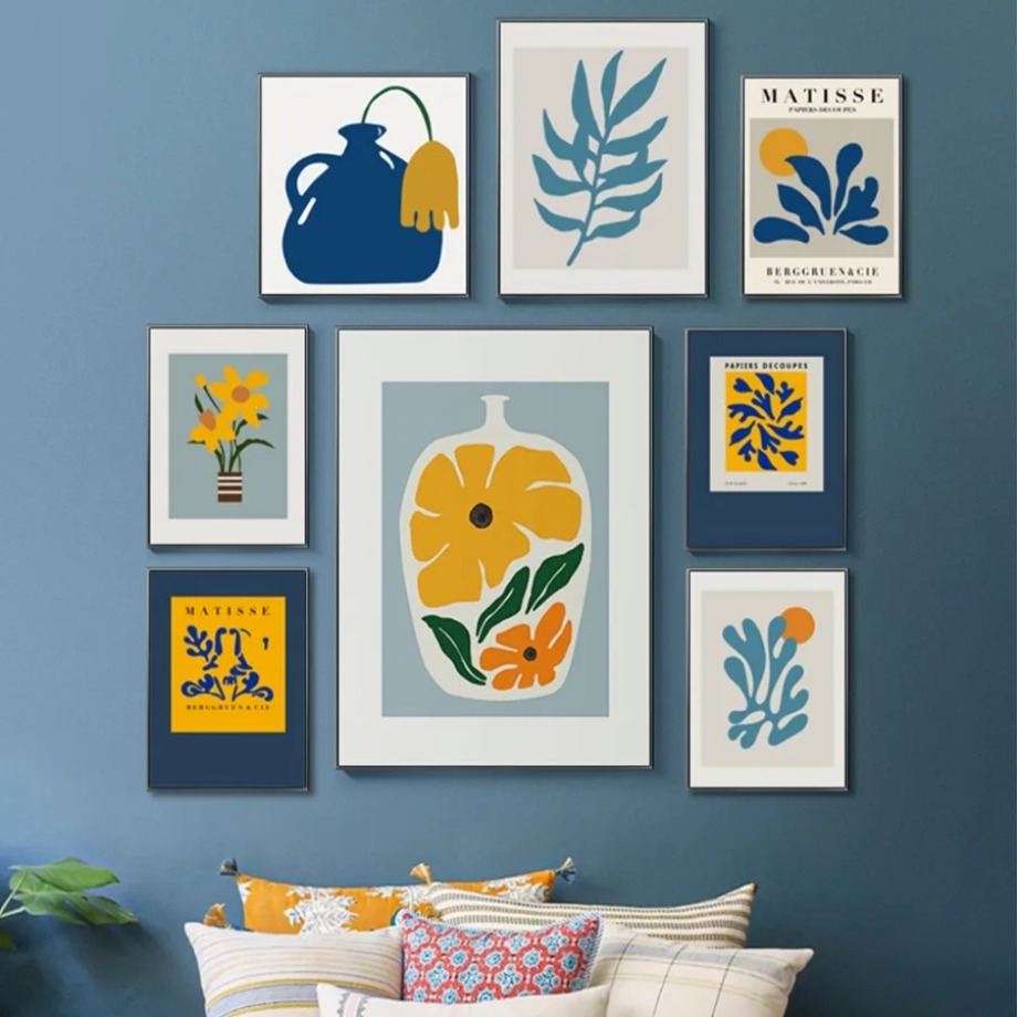Henri Matisse Picasso Posters  - Resin Art With Flowers recensie en prijs
