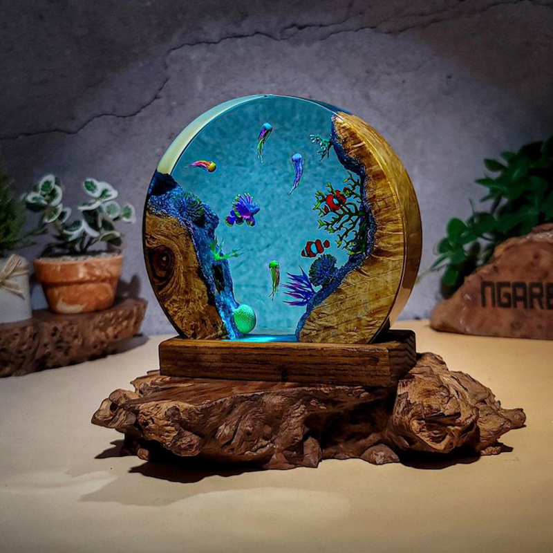 Oceaanaquarium Organisme Hars  - Resin Art And Decor recensie en prijs