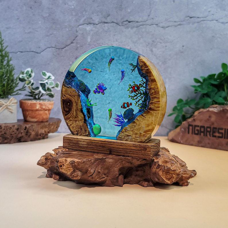 Oceaanaquarium Organisme Hars  - Resin Art And Decor recensie en prijs