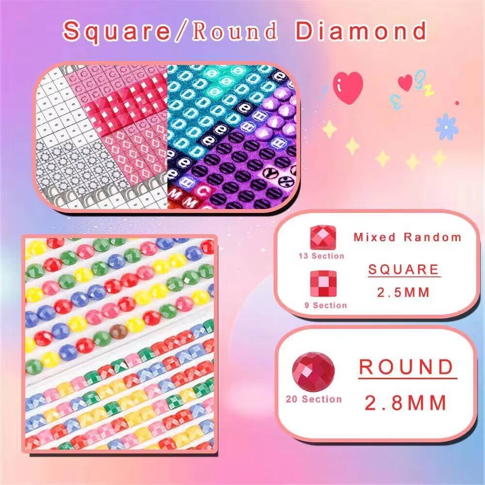 1pc frameloze 5D DIY diamantsc - Resin Art Heart recensie en prijs