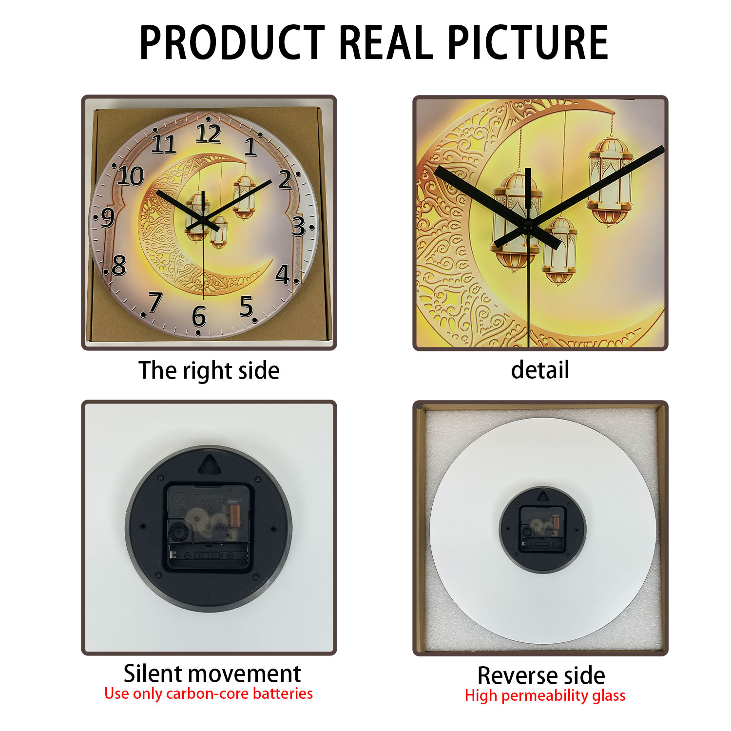 Een moderne toegankelijke luxe - Resin Art Wall Clock recensie en prijs