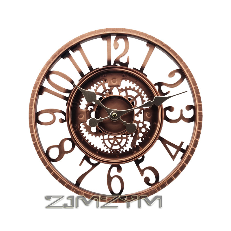 12 Inch Indoor/Outdoor Retro W - Resin Art Wall Clock recensie en prijs