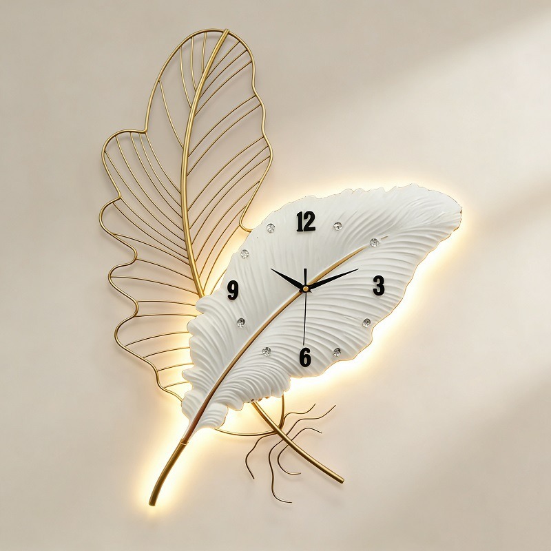 Veerwandklok Moderne kunst wan - Resin Art Wall Clock recensie en prijs