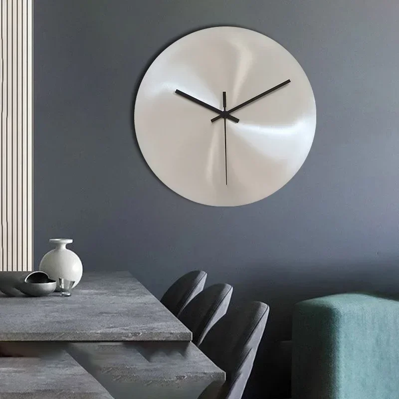 Zilveren Minimalistische Indus - Resin Art Wall Clock recensie en prijs