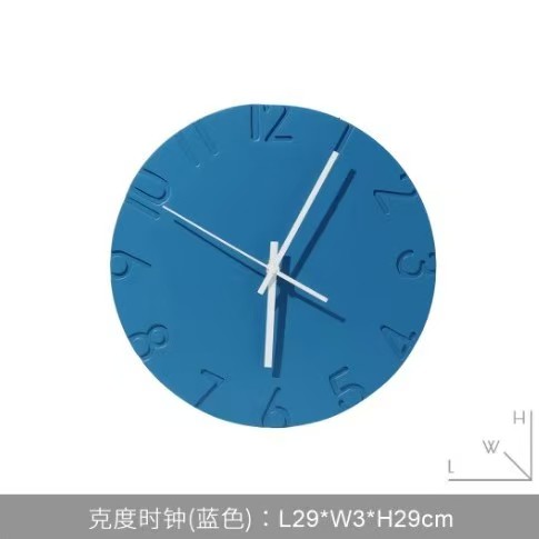 Scandinavische creatieve wandk - Resin Art Wall Clock recensie en prijs