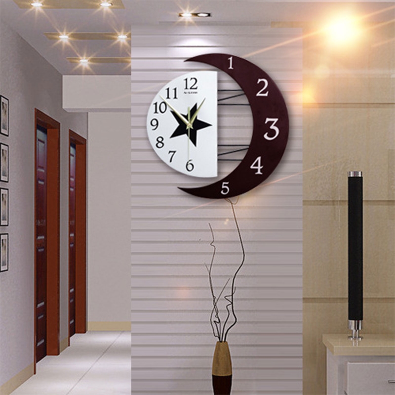 Moderne Mute Wandklok Bewegen  - Resin Art Wall Clock recensie en prijs