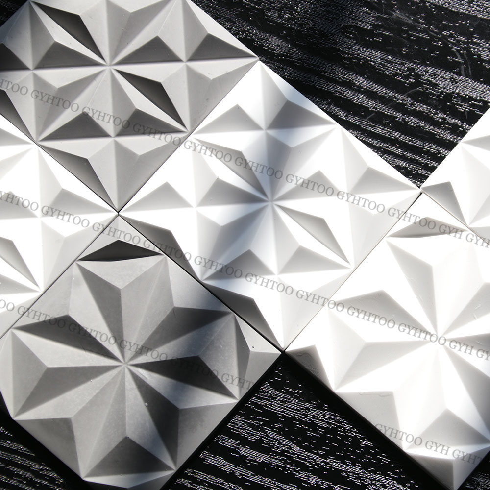 8,4 cm gips vierkante wandtege - Coaster Mold Square recensie en prijs