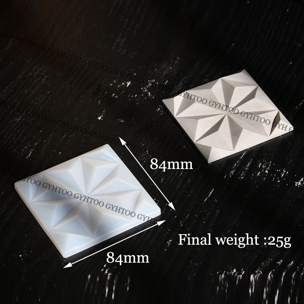 8,4 cm gips vierkante wandtege - Coaster Mold Square recensie en prijs