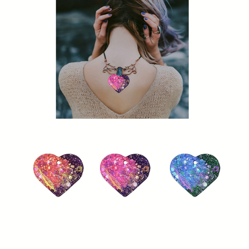 6 hartvormige harsmallenset, h - Resin Art Heart recensie en prijs