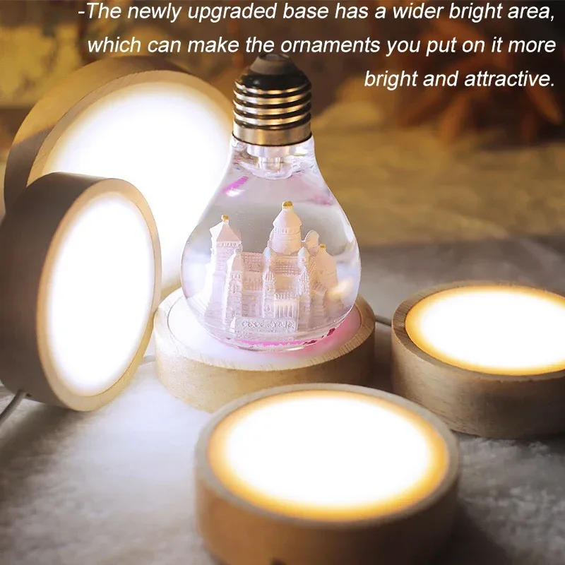 LED-nachtlampje basis 3D decor - Resin Art Stand recensie en prijs