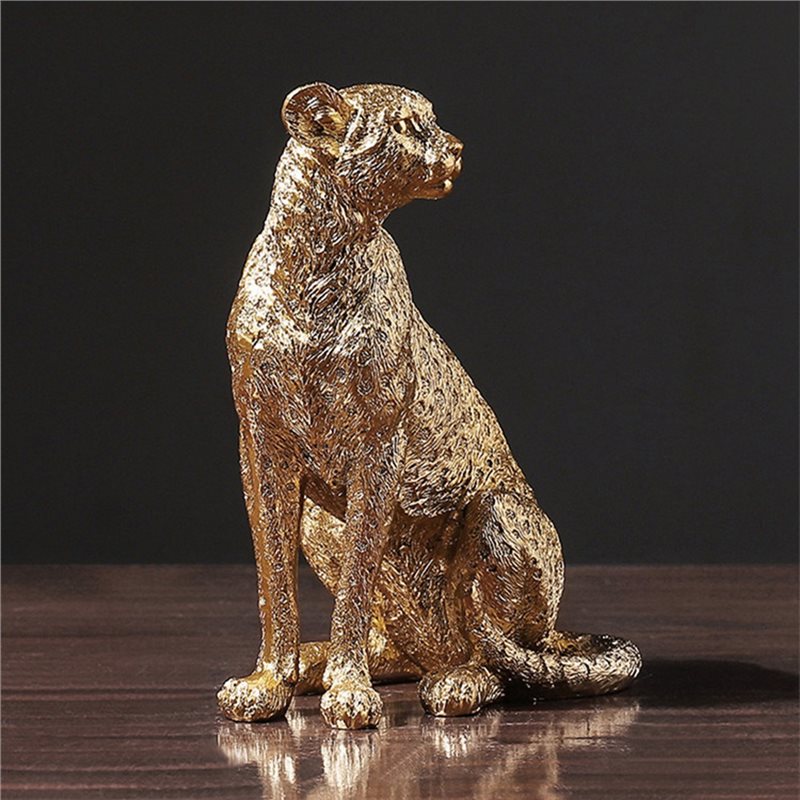 Moderne luipaardhars sculptuur - Resin Art Pro recensie en prijs