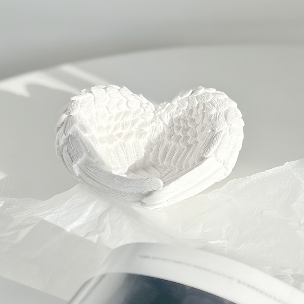 1pc Angel Wing Heart siliconen - Resin Art Heart recensie en prijs