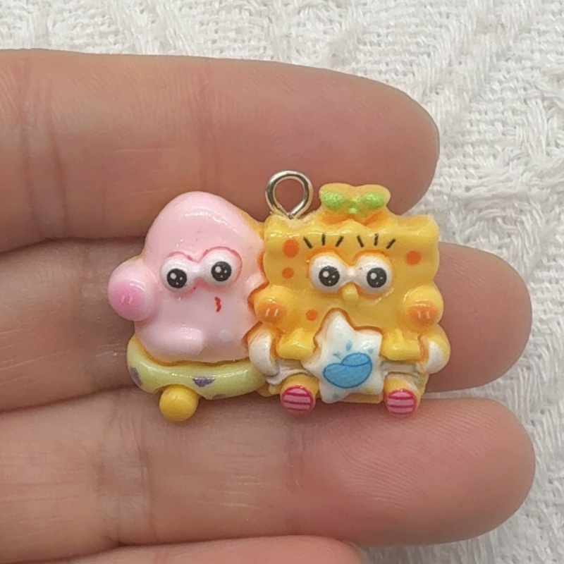 10 stuks cartoonhars hangers,  - Resin Art For Sale recensie en prijs