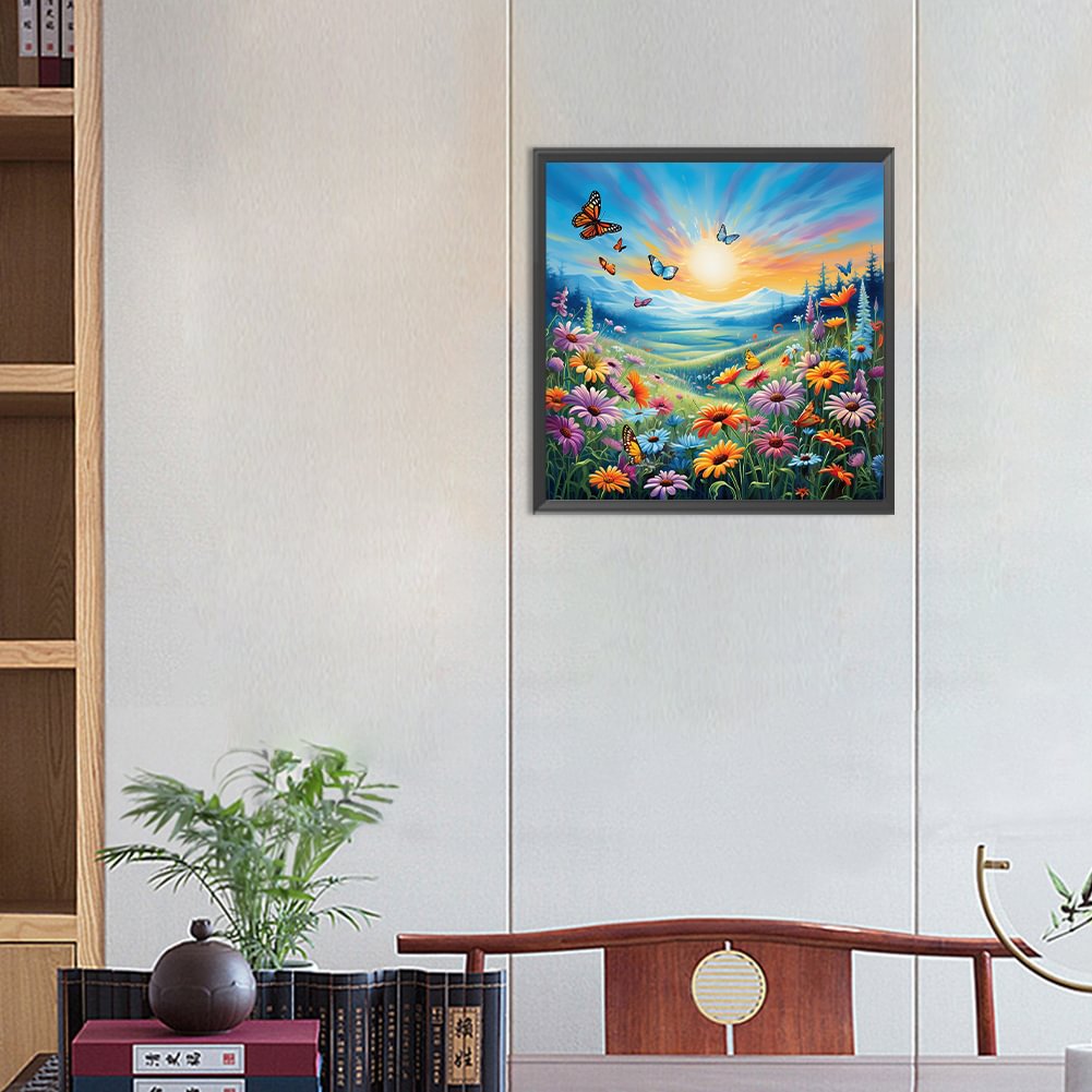 Diamond Painting Familie Schat - Resin Art With Flowers recensie en prijs