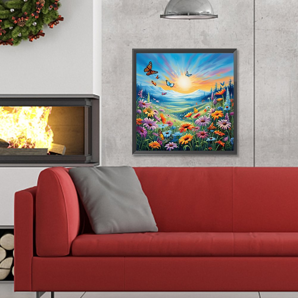 Diamond Painting Familie Schat - Resin Art With Flowers recensie en prijs