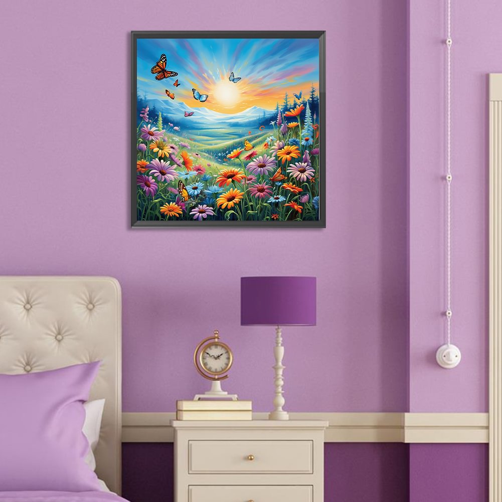 Diamond Painting Familie Schat - Resin Art With Flowers recensie en prijs