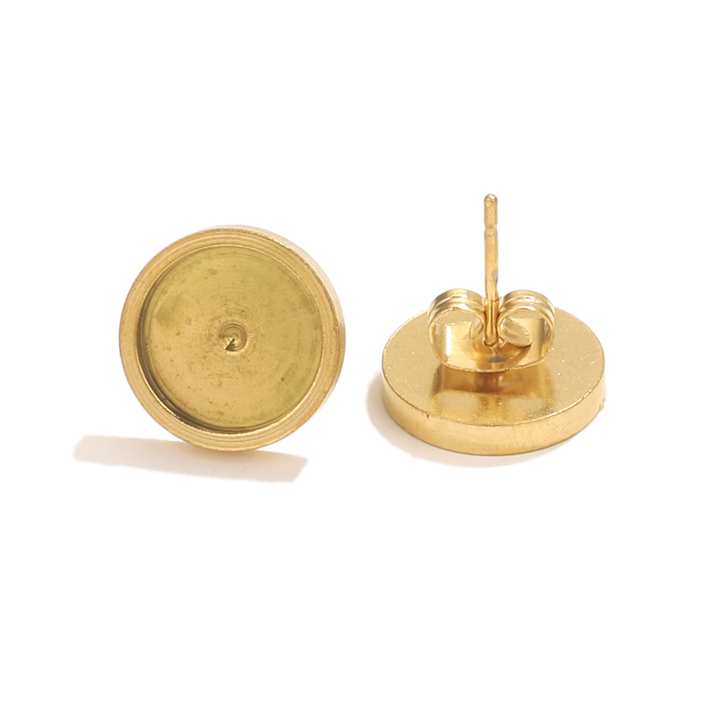 10st roestvrij staal gouden oo - Resin Art For Sale recensie en prijs
